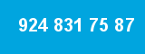 924 831 75 87